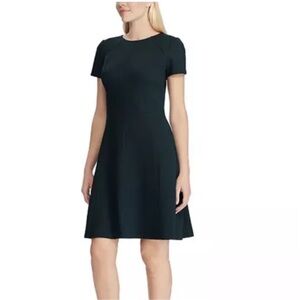 NWT Lauren Ralph Lauren A Line Bodycon Green Dress